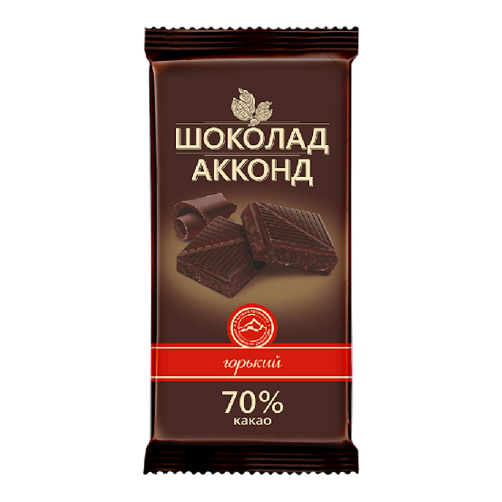 Темный горький шоколад – 90 г (3,17 унции)